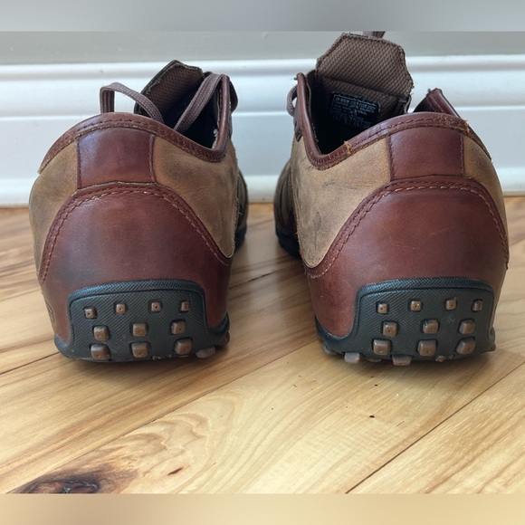 VINTAGE Skechers Men's Leather Citywalk Footpath Lace up Oxford Sneakers Sz 10 - Picture 6 of 11